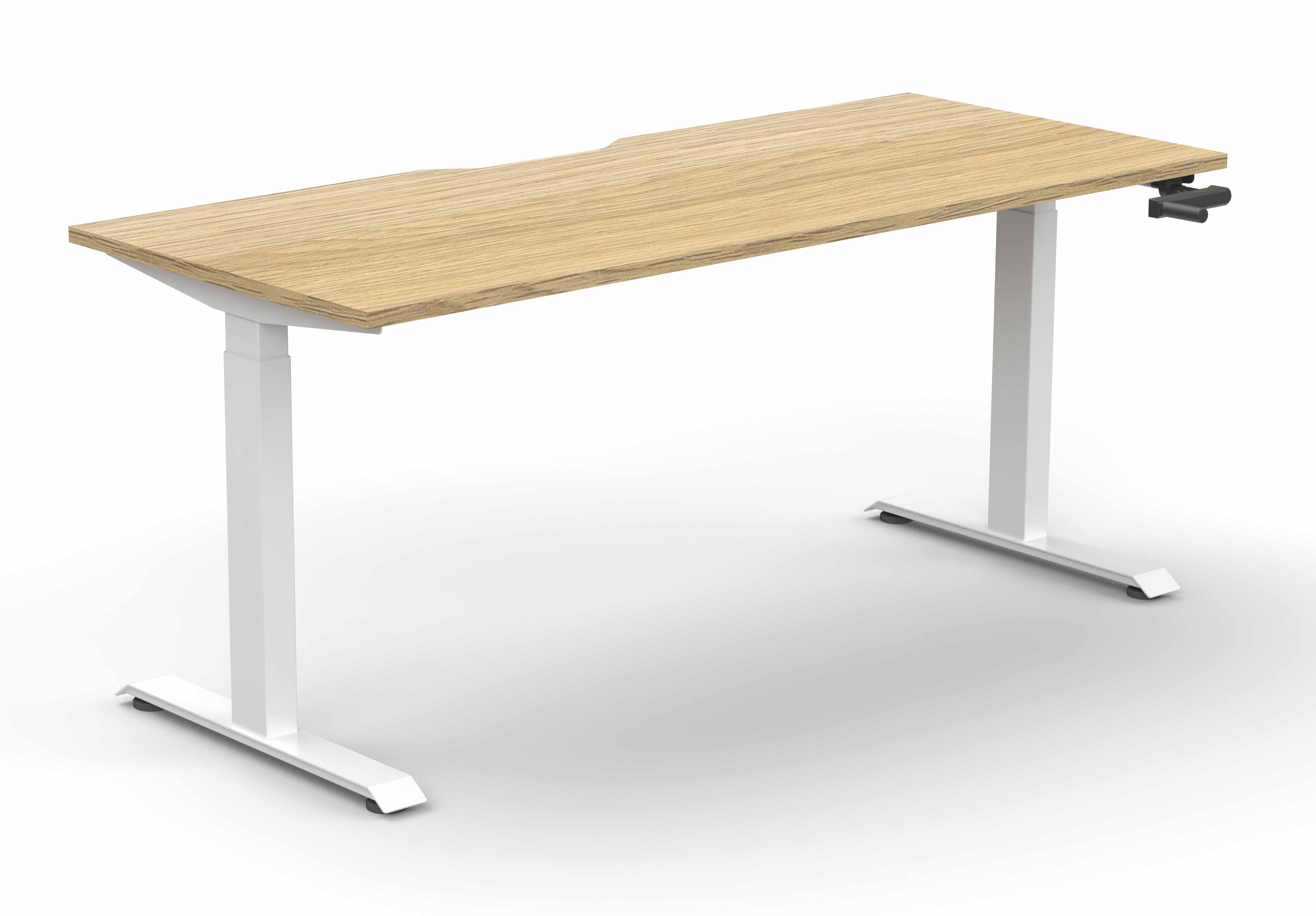 Boost Manual Sit-Stand Single Sided Workstation